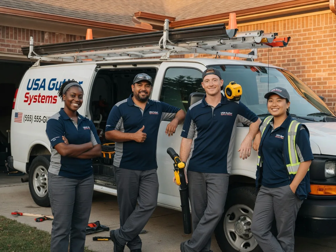 Gutter Installation company in Round Top, TX